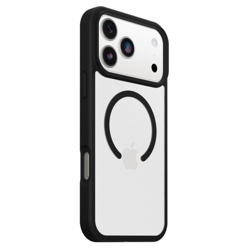 OtterBox React MagSafe Case (Suits iPhone 17 Pro Max) - Black Crystal