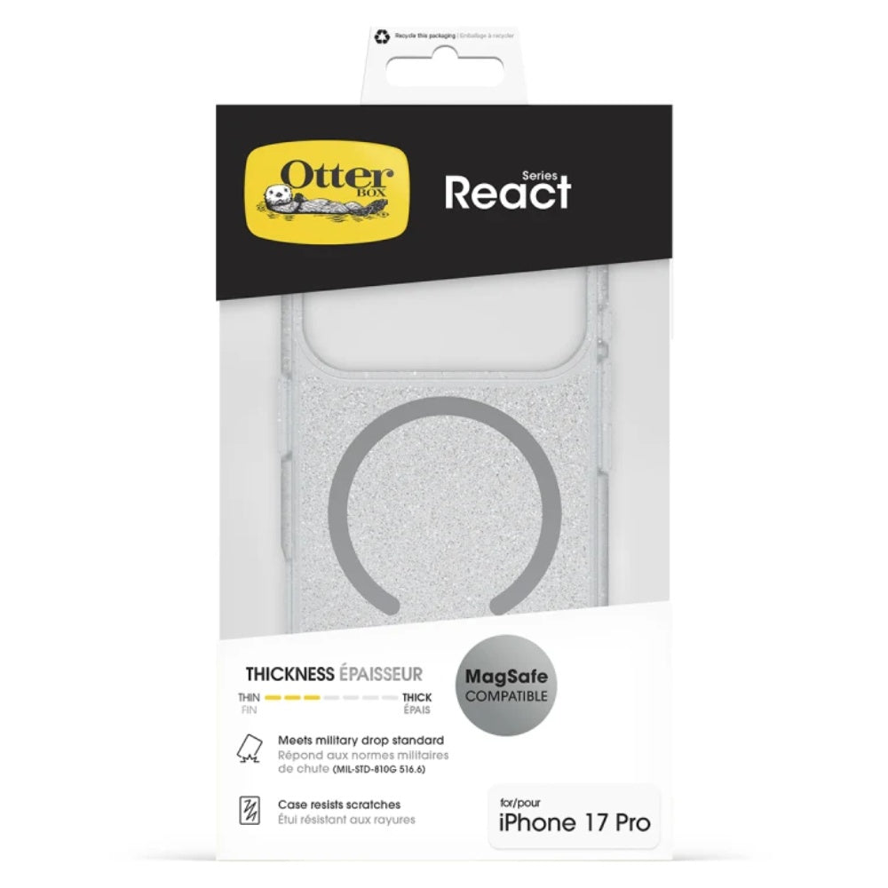 OtterBox React MagSafe Case (Suits iPhone 17 Pro) - Stardust