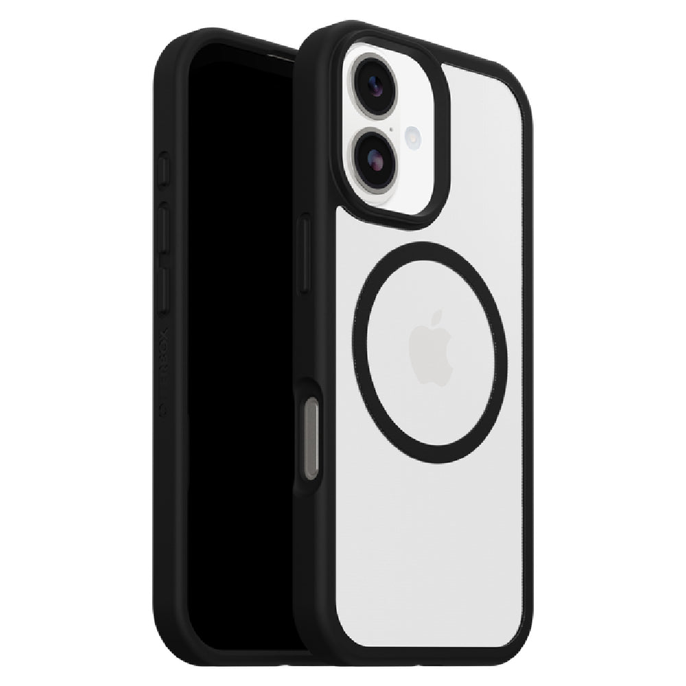 OtterBox React MagSafe Case (Suits iPhone 17) - Black Crystal