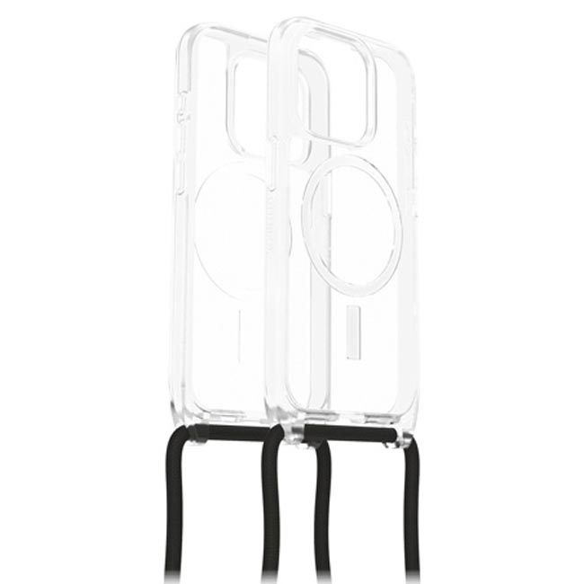 OtterBox React Necklace MagSafe Case (Suits iPhone 15 Pro) - Clear