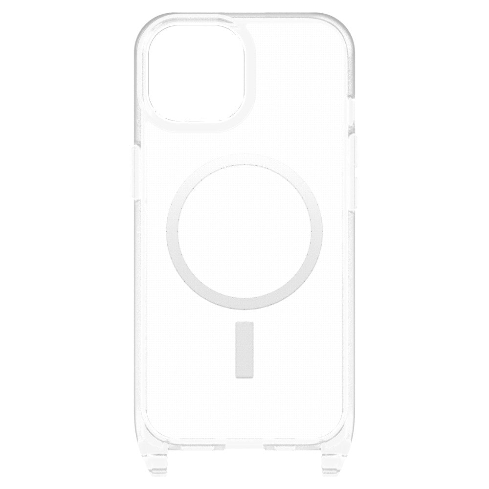 OtterBox React Necklace MagSafe Case (Suits iPhone 15) - Clear