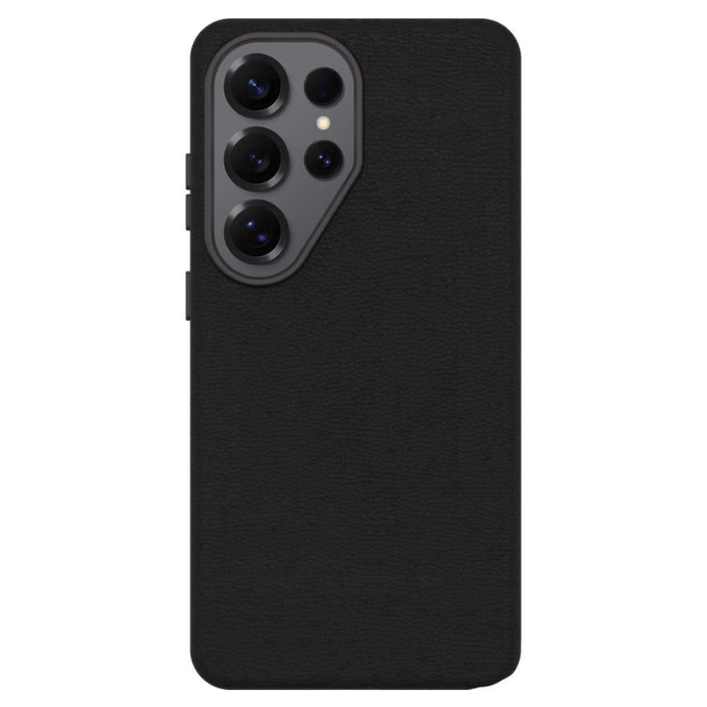 OtterBox Symmetry Cactus Leather Magnetic Case (Suits Galaxy S26 Ultra) - Black
