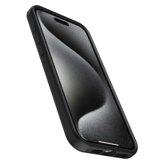 OtterBox Symmetry Case (Suits iPhone 15 Pro) - Black