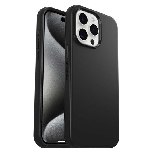 OtterBox Symmetry Case (Suits iPhone 15 Pro) - Black