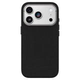 OtterBox Symmetry MagSafe Cactus Leather Case (Suits iPhone 17 Pro) - Noir Ash Black