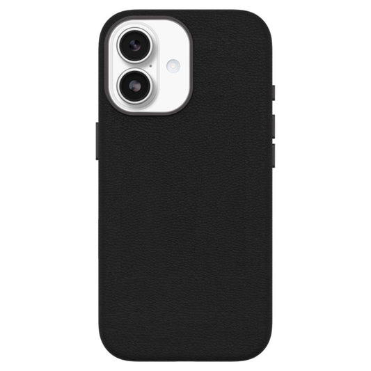 OtterBox Symmetry MagSafe Cactus Leather Case (Suits iPhone 17) - Noir Ash Black