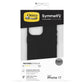 OtterBox Symmetry MagSafe Cactus Leather Case (Suits iPhone 17) - Noir Ash Black
