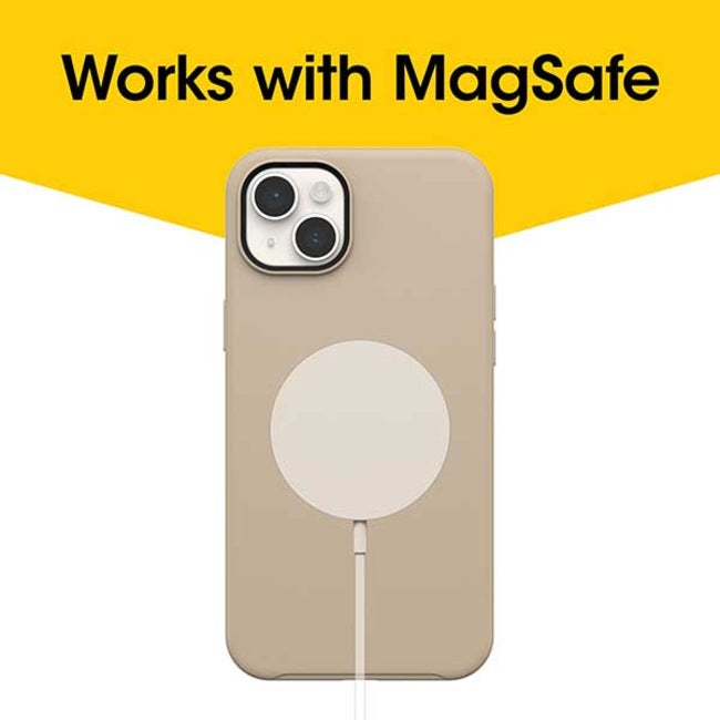 OtterBox Symmetry Plus MagSafe Case (Suits iPhone 14 Plus) - Brown
