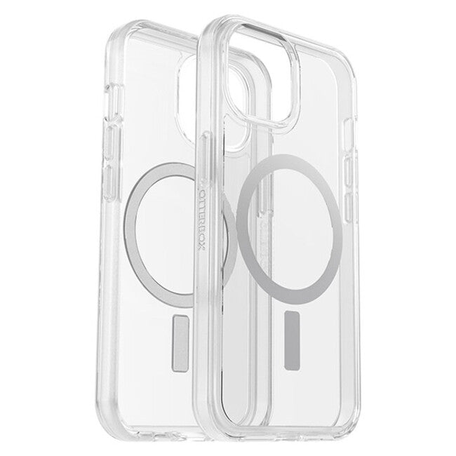 OtterBox Symmetry Plus MagSafe Case (Suits iPhone 15) - Clear