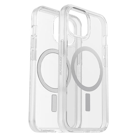 OtterBox Symmetry Plus MagSafe Case (Suits iPhone 15) - Clear