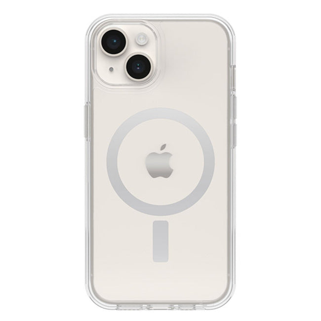 OtterBox Symmetry Plus MagSafe Case (Suits iPhone 15) - Clear