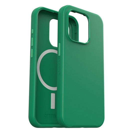 OtterBox Symmetry Plus MagSafe Case (Suits iPhone 15 Pro) – Green Juice