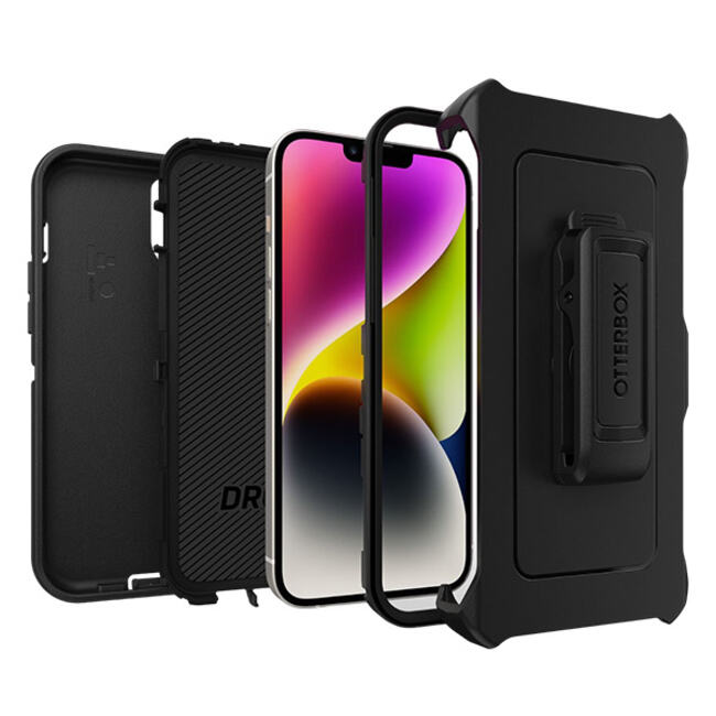 OtterBox Defender Case (Suits iPhone 14 Plus) - Black