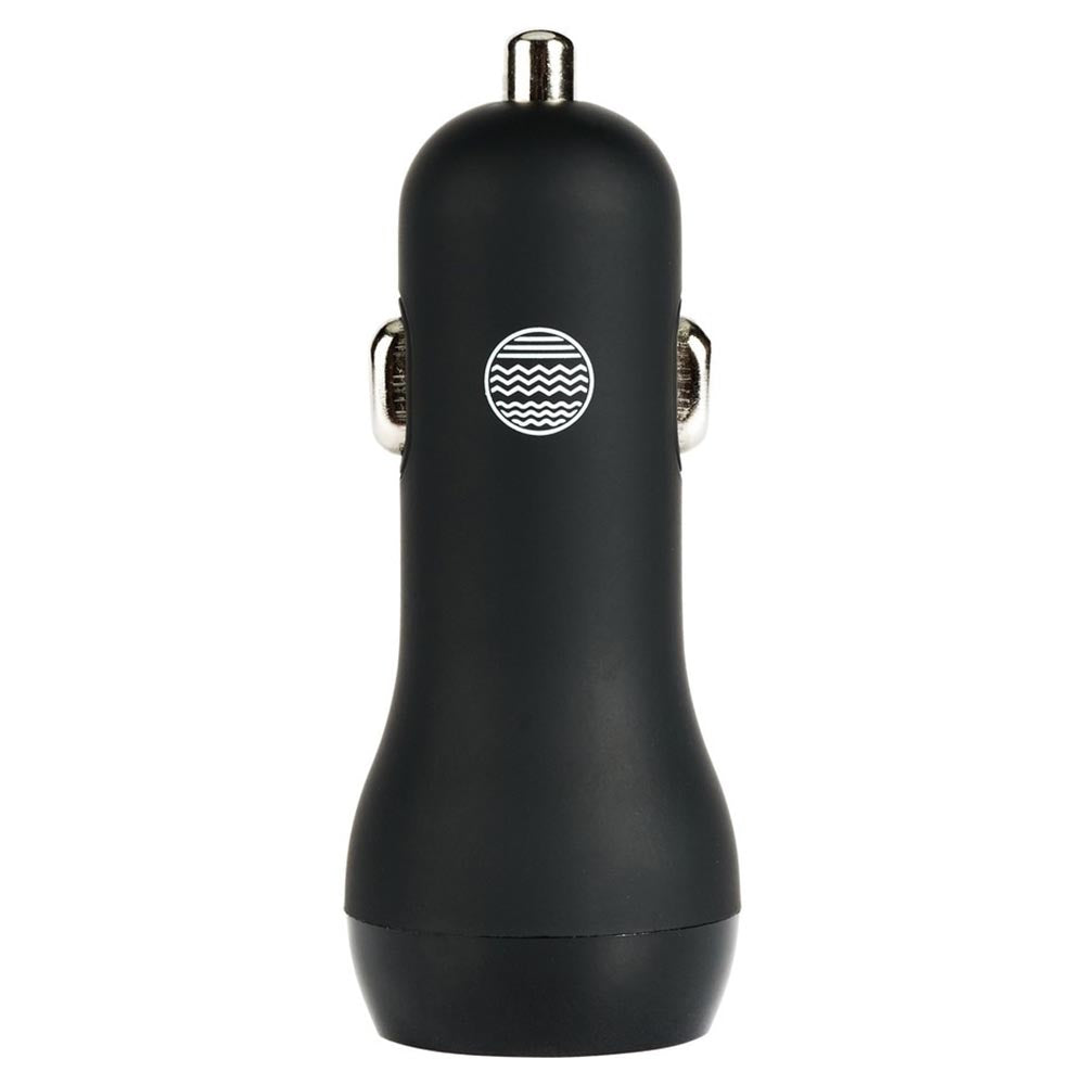 Our Pure Planet 17W Dual USB-A Car Charger - Black