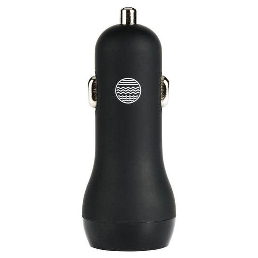 Our Pure Planet 17W Dual USB-A Car Charger - Black