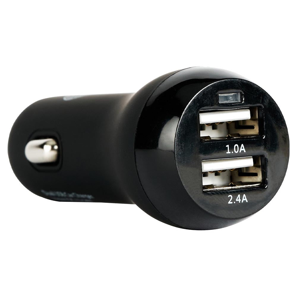 Our Pure Planet 17W Dual USB-A Car Charger - Black