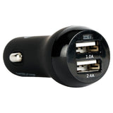 Our Pure Planet 17W Dual USB-A Car Charger - Black