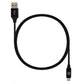 Our Pure Planet 1M USB-A to Micro-USB Data Transfer Cable - Black