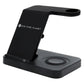 Our Pure Planet 3-in-1 Wireless Induction Charger - Black