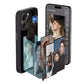 Pop Phones Smart NFC E-Ink Screen Case (Suits iPhone 15 Pro Max) - Black
