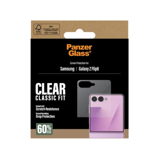 PanzerGlass Screen Protector Glass (Suits Galaxy Z Flip 8)