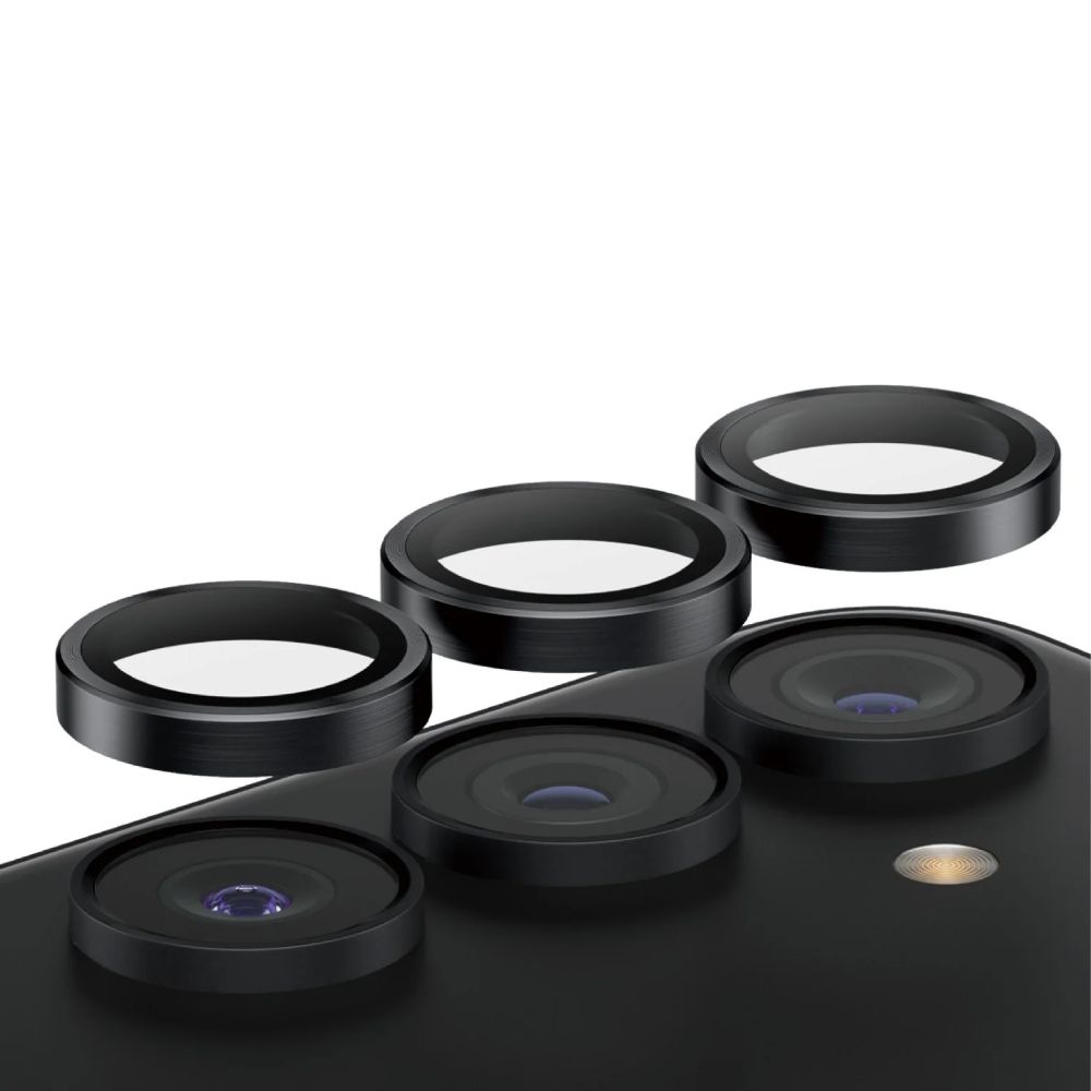 PanzerGlass Hoops Camera Lens Protector (Suits Galaxy S24 Plus) - Black
