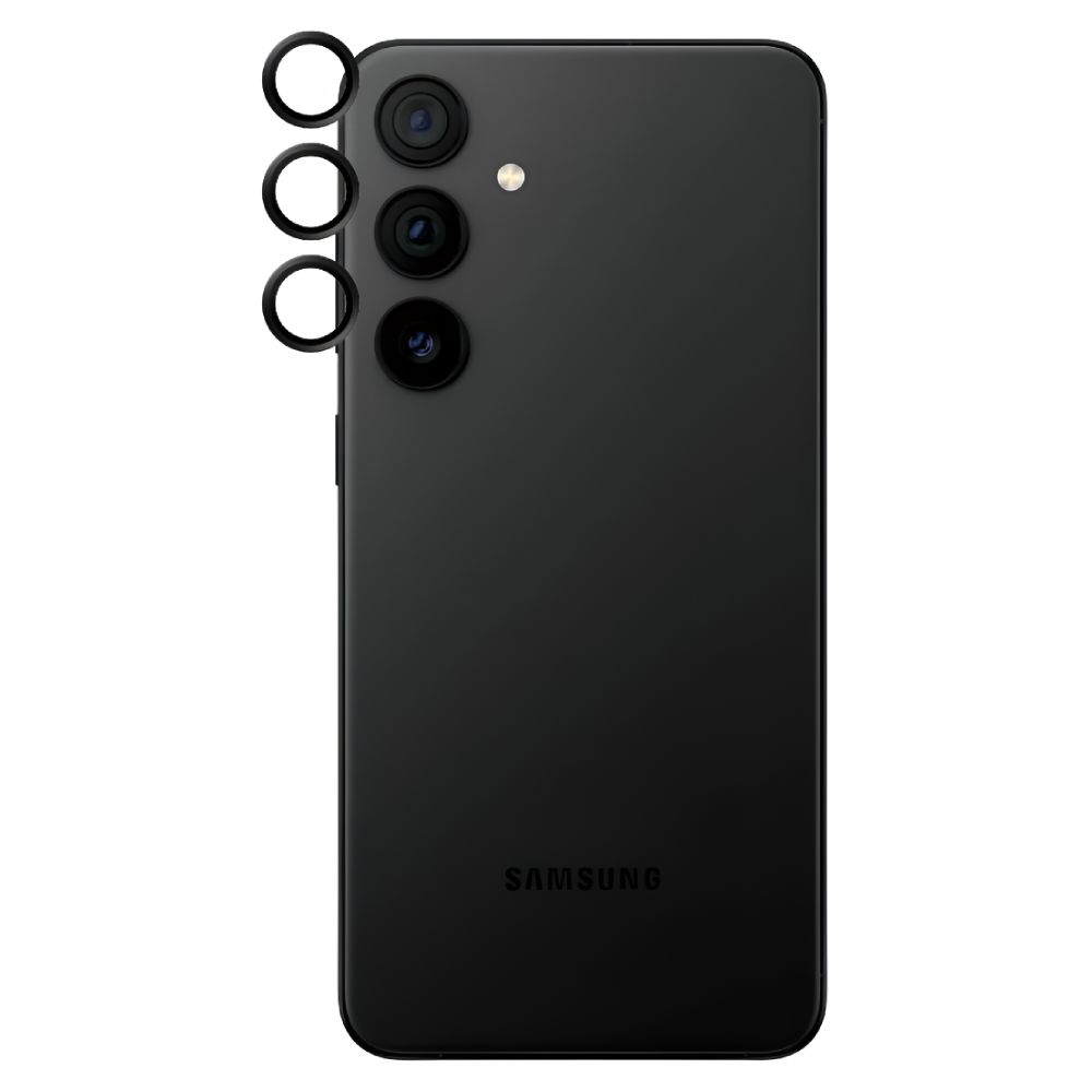 PanzerGlass Hoops Camera Lens Protector (Suits Galaxy S24 Plus) - Black