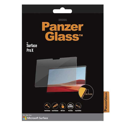 PanzerGlass Screen Protector Glass (Suits Surface Pro X) – Clear