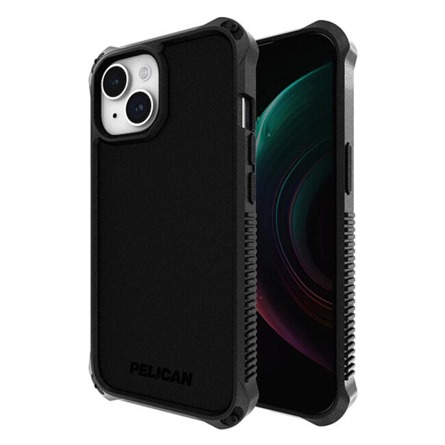 Pelican Guardian MagSafe Case (Suits iPhone 15) - Black