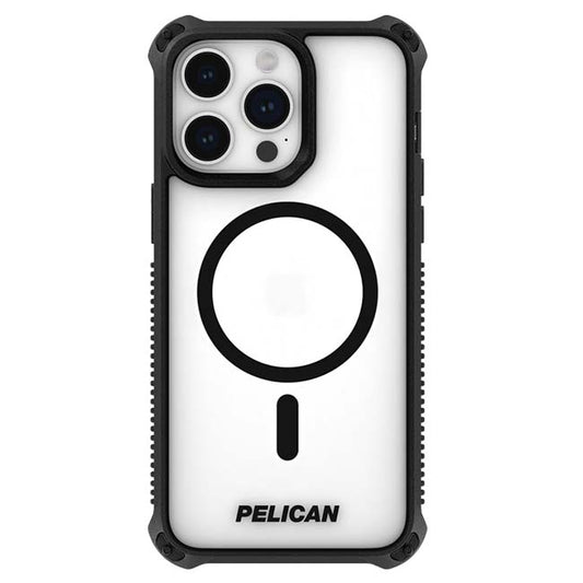 Pelican Guardian Rogue Case (Suits iPhone 15 Pro) - Clear Black