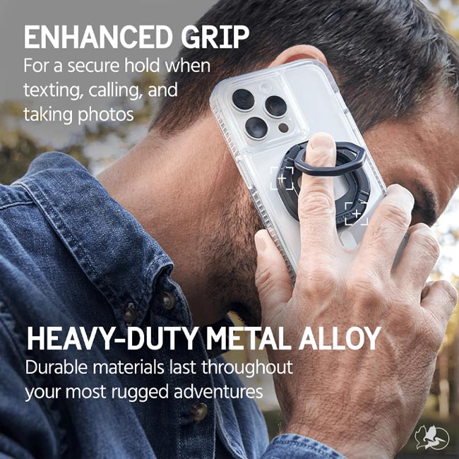 Pelican Magnetic 3-in-1 Multi Tool (Bottle Opener, Phone Stand, Grip) - Black