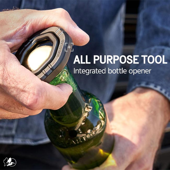 Pelican Magnetic 3-in-1 Multi Tool (Bottle Opener, Phone Stand, Grip) - Black