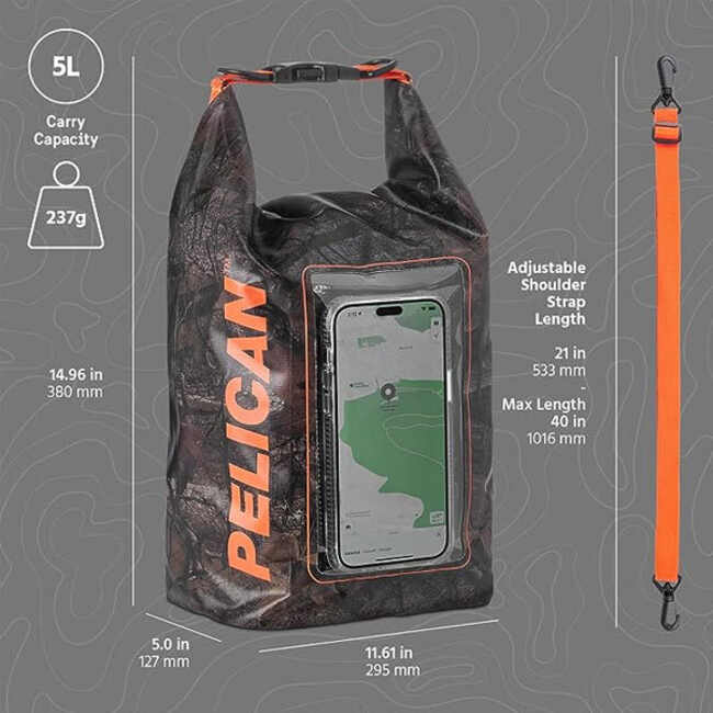 Pelican Marine Water Resistant for 5L Dry Bag - Hunter Camo