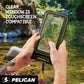 Pelican Marine Waterproof Floating Phone Pouch with Storage Pocket - Black / Hi-Vis Yellow