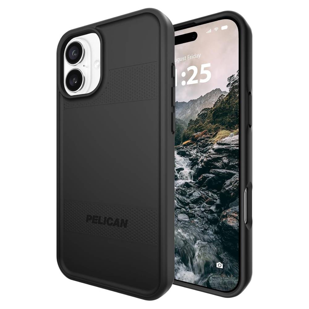 Pelican Protector MagSafe Case (Suits iPhone 16 Plus) - Black