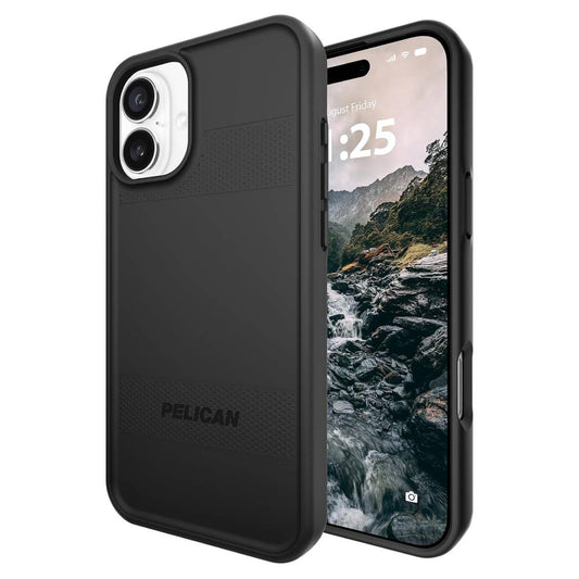 Pelican Protector MagSafe Case (Suits iPhone 16 Plus) - Black