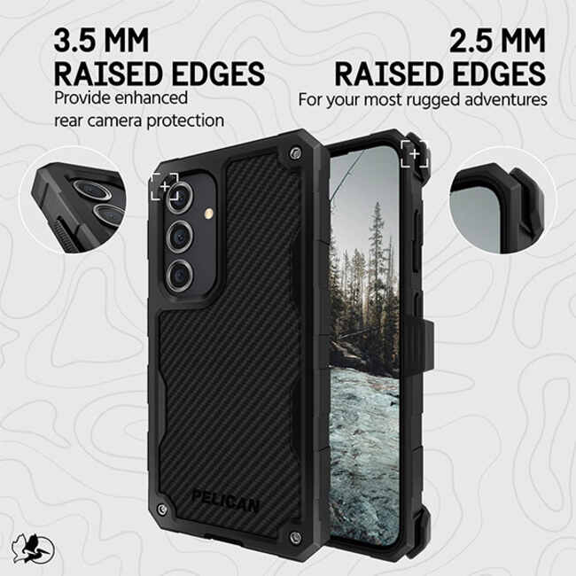 Pelican Shield Case (Suits Galaxy S24) - Carbon