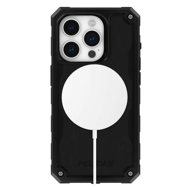 Pelican Shield MagSafe Case (Suits iPhone 15 Pro) - Black