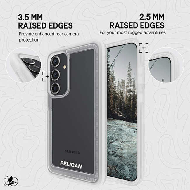 Pelican Voyager Case (Suits Galaxy S24 Plus) - Clear