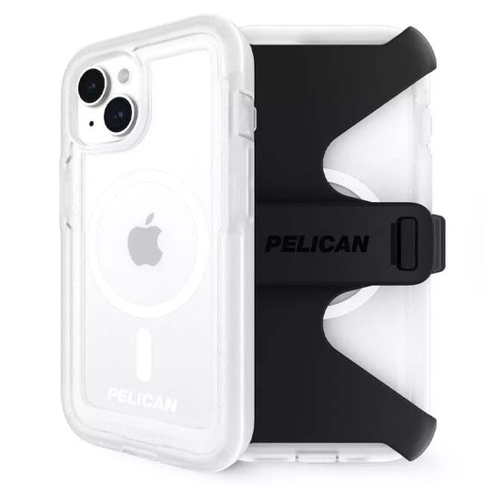 Pelican Voyager Case (Suits iPhone 15) - Clear