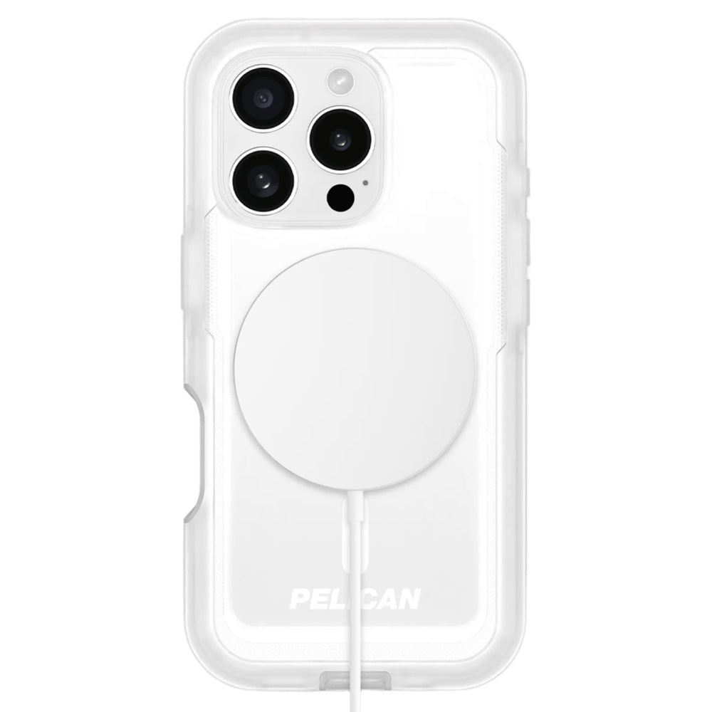 Pelican Voyager MagSafe Case (Suits iPhone 16 Pro) - Clear