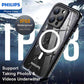 Philips Full Protection Waterproof MagSafe Case (Suits iPhone 15 Pro) - Black
