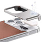 Pop Phones Metal Leather Frameless Aromatherapy Magsafe Case (Suits iPhone 15 Pro Max) - Brown