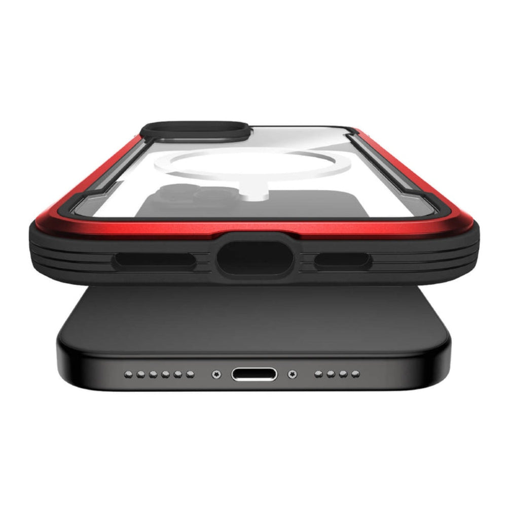 Raptic Shield MagSafe Case (Suits iPhone 15) - Red