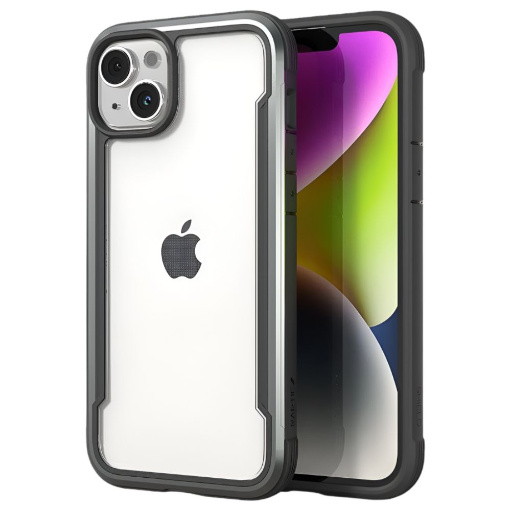 Raptic Shield Case (Suits iPhone 15 Plus) - Black