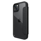 Raptic Urban Folio Wallet Case (Suits iPhone 15 Plus) - Black