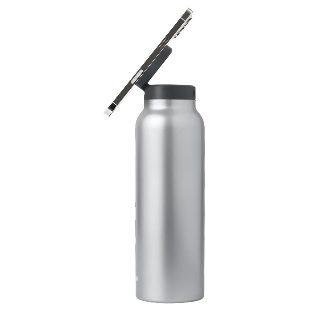 Ringo Water Bottle with Magnetic Phone Mount - Stainless 710ml (24oz)