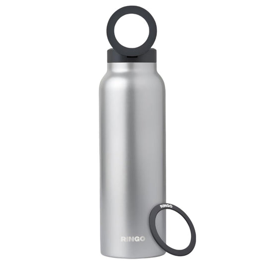 Ringo Water Bottle with Magnetic Phone Mount - Stainless 710ml (24oz)