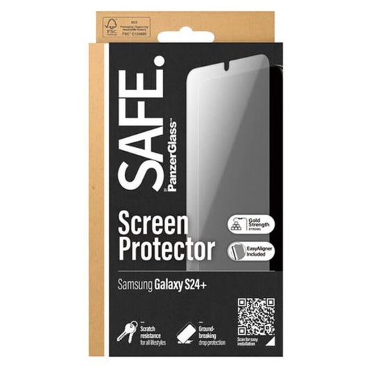 SAFE by PanzerGlass UltraWide Fit Screen Protector (Suits Galaxy S24 Plus) - Clear