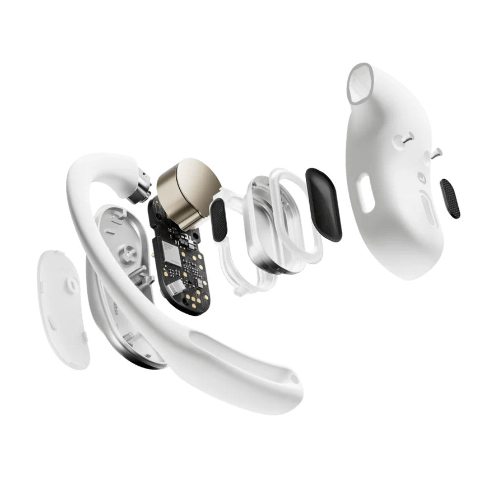 SHOKZ OpenFit Air Open-Ear Wireless Earbuds - White